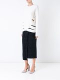slashed lightweight jumper