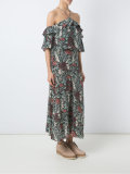 silk floral dress