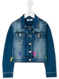 embellished denim jacket