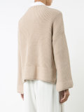 ribbed detail jumper 