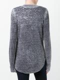 'Burnout Henley'T恤