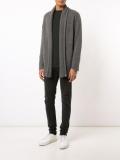 buttonless cardigan  