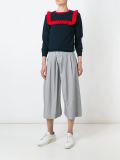pleated front culottes