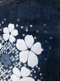 'Tokyo Flower'牛仔迷你半身裙