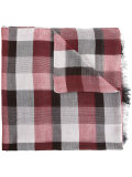 checked scarf