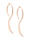 curved earrings