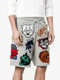 patch track shorts 