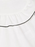 ruffle trim top