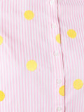 spotted stripe shirt