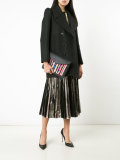 embroidered envelope clutch