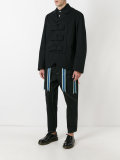 multi-strap blazer