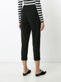 tailored cropped trousers