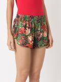 floral print shorts