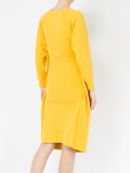 printed mid-length jersey dress
