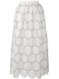 circle pattern full skirt