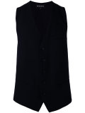 buttoned waistcoat