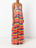 sequin embellished rainbow dress