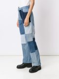 patchwork woodstock jeans 