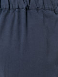 tapered drawstring waist trousers