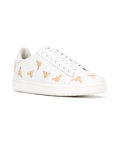 embroidered bee sneakers 
