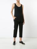 long round-neck vest