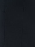 stitching detail fitted dress