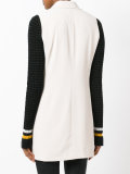 shawl lapel elongated waistcoat