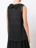 ruffle neck blouse