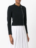cropped biker jacket