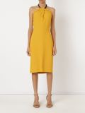 wrap detail midi dress