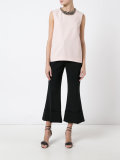 embellished collar top