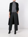 jacquard tapered trousers
