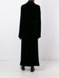velvet trench coat