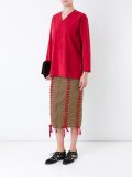 lace-up skirt