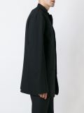 mandarin collar jacket