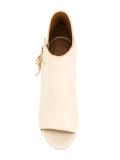 peep toe ankle boots