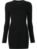 cable knitted dress