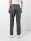 drawstring slim-fit trousers