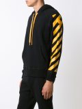 signature stripe hoodie