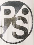 faded logo print T-shirt