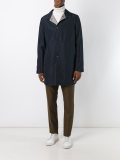 reversible single breasted coat