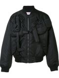 chain detail bomber jacket