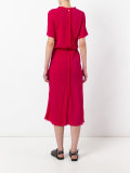 drawstring waist dress