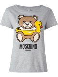 bear print T-shirt