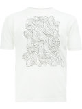 rope patterned T-shirt