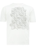 rope patterned T-shirt