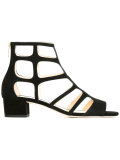 cut-out sandals