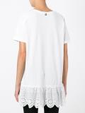 pleated trim blouse 