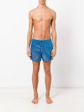 iridescent swim shorts