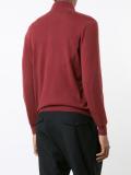 zipped neck jumper